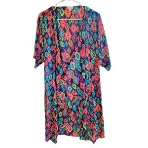 Geometric Print Lularoe Shirley